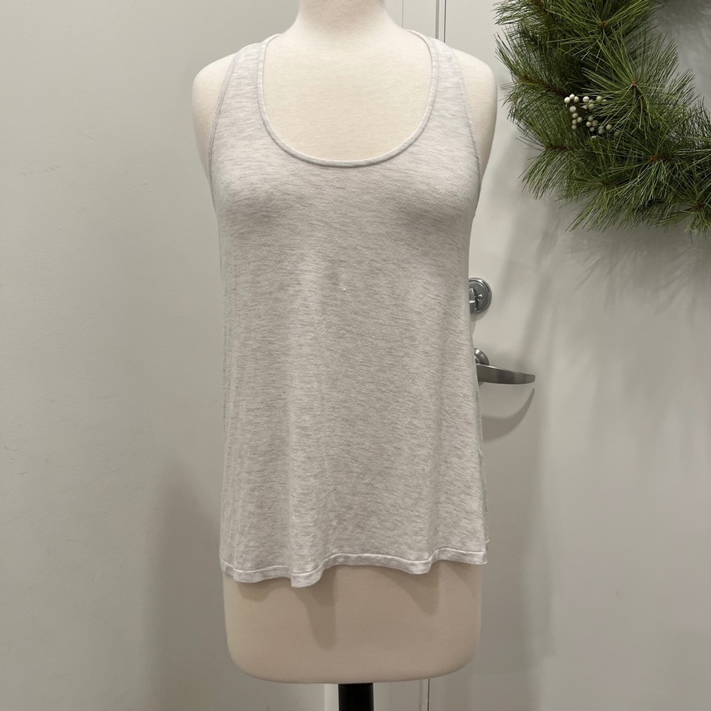 Skin Drapey Tank, Size XS, in Light Grey